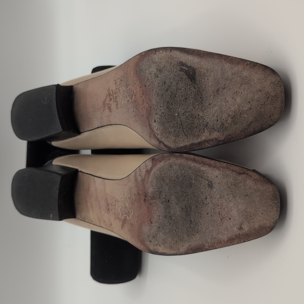 Browns Couture | Elegant Beige and Black Women's Shoes - Picture 6 of 9